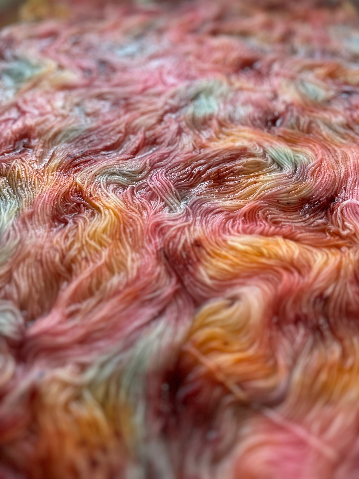 Merino Singles ストロベリーマカロン - Strawberry macaron