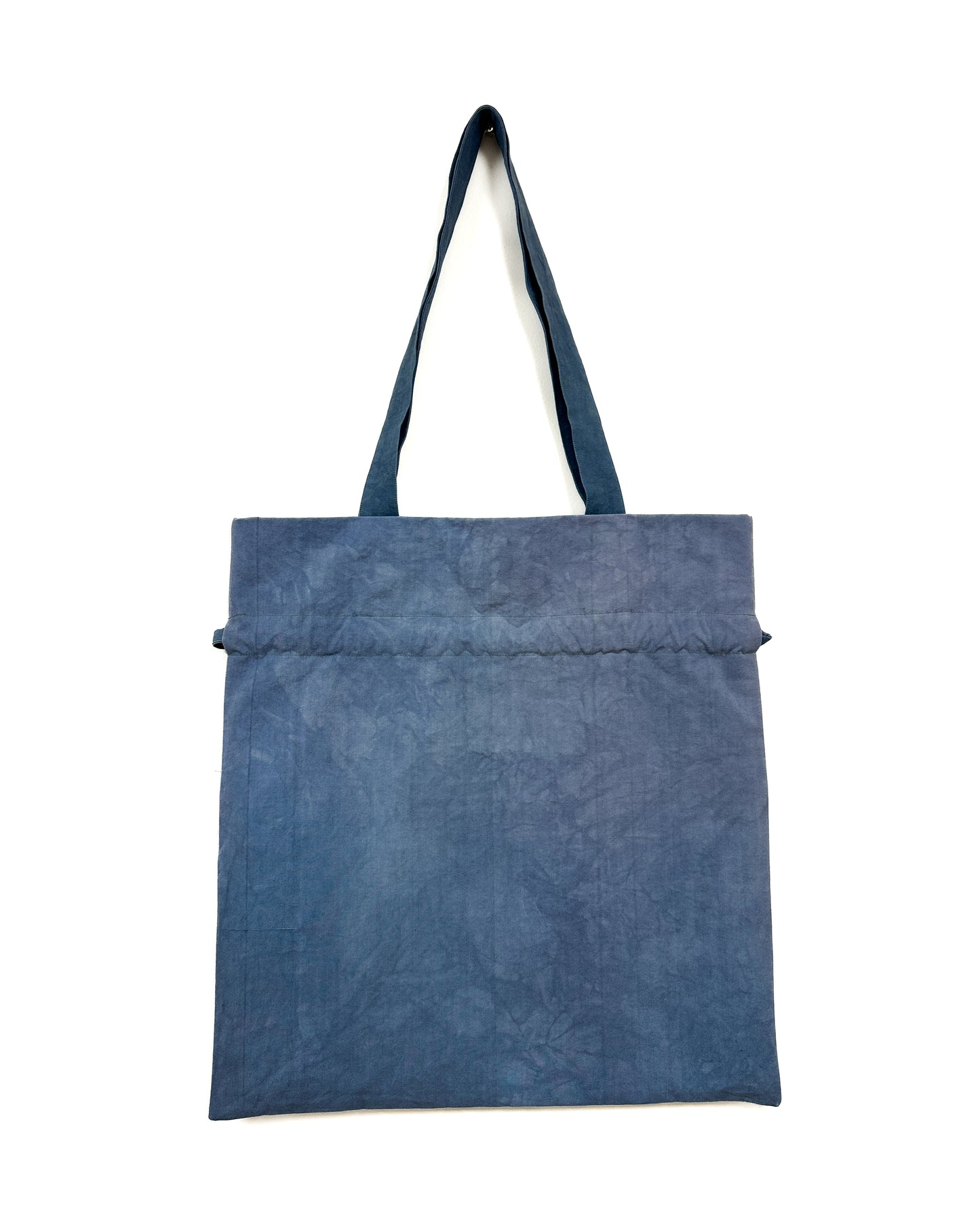 Blueberry 草木染め巾着バッグ