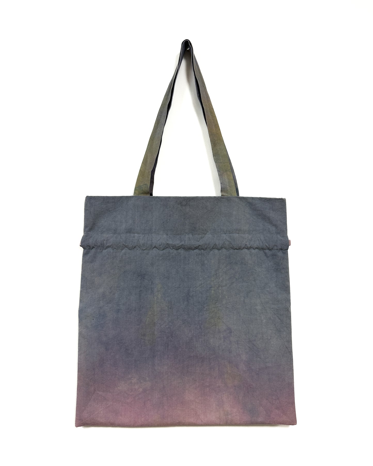 Sumizakura 草木染め巾着バッグ