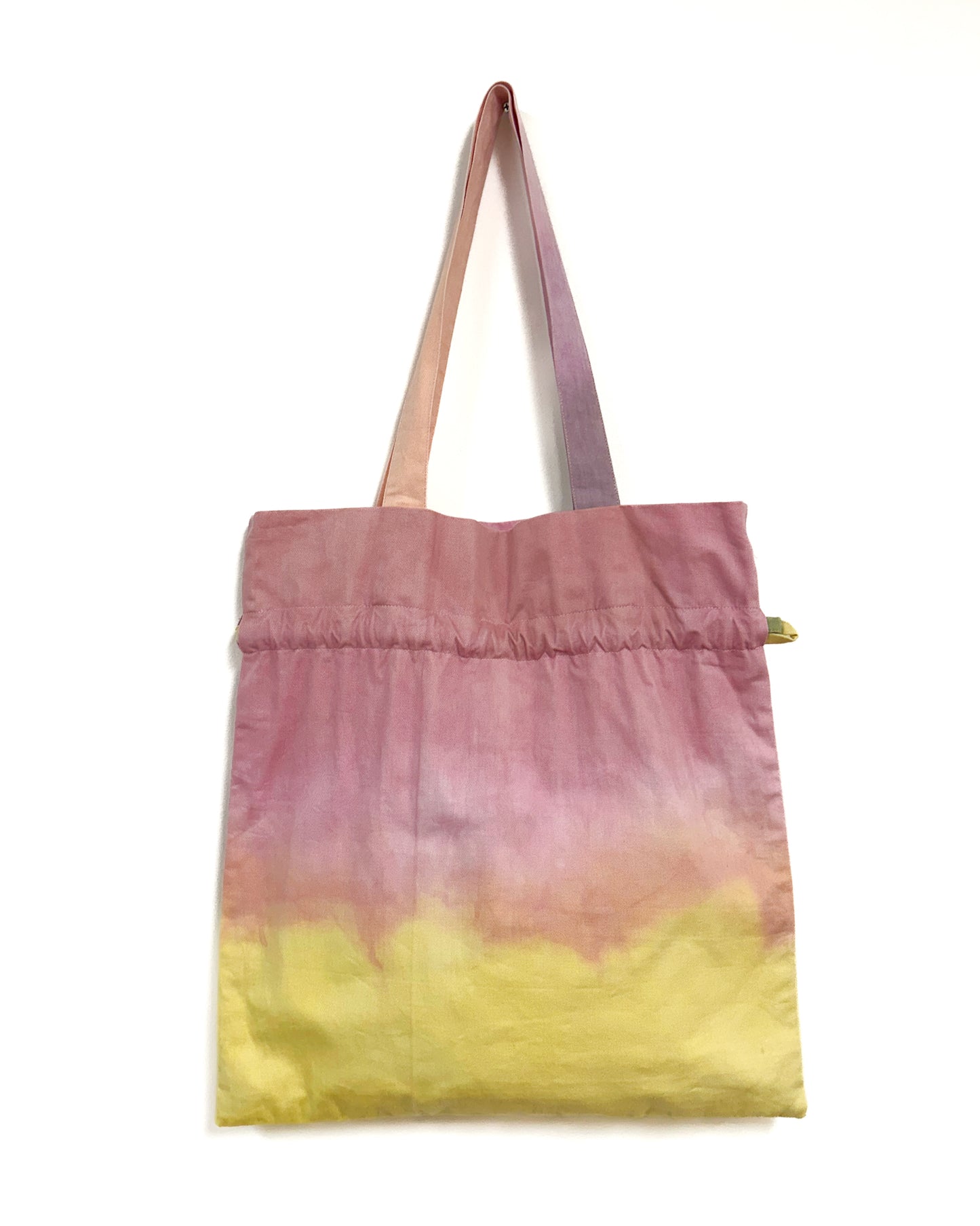 Lantana 草木染め巾着バッグ