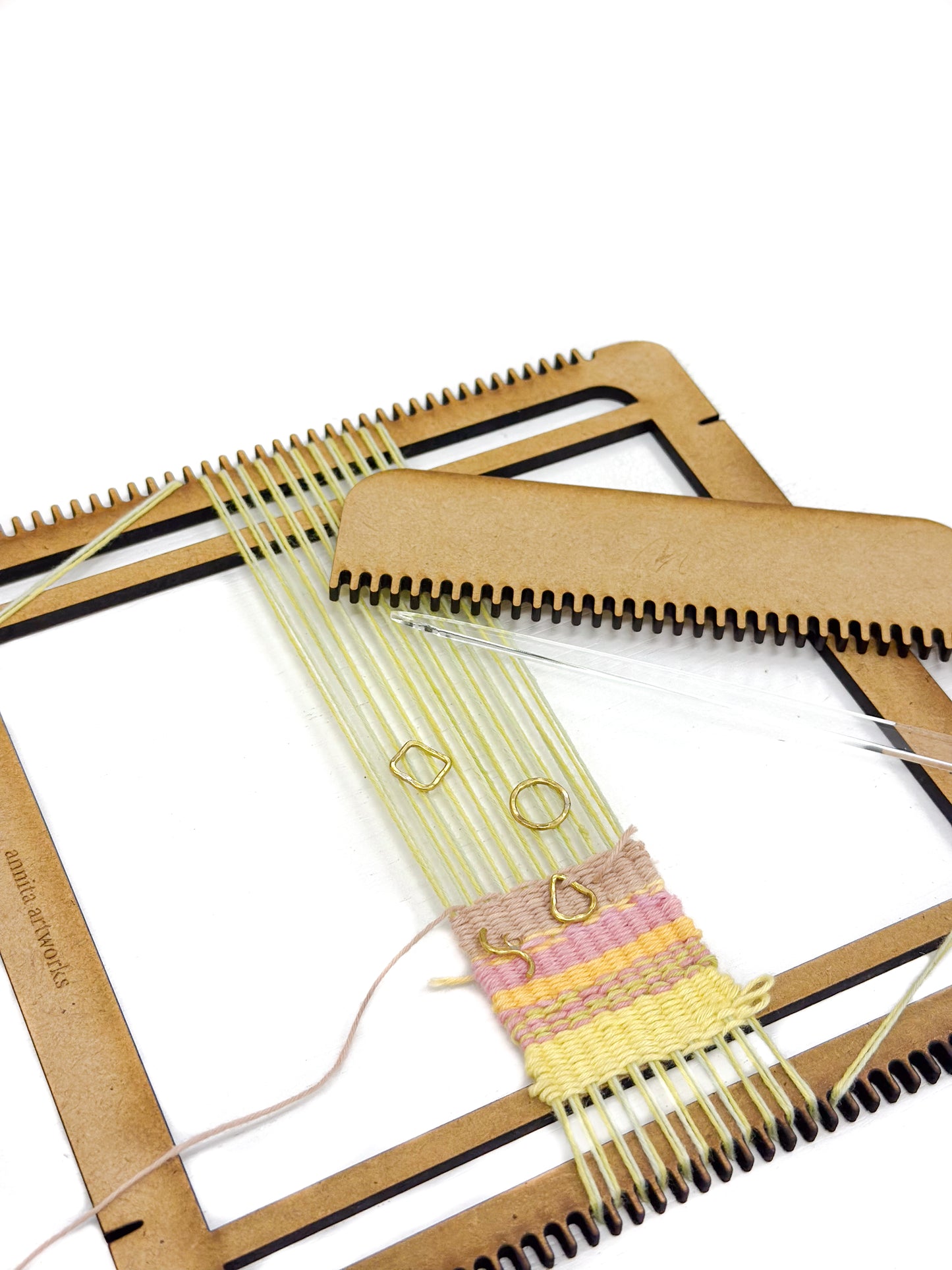 手織りブローチワークショップ　¥7,700【現地決済】