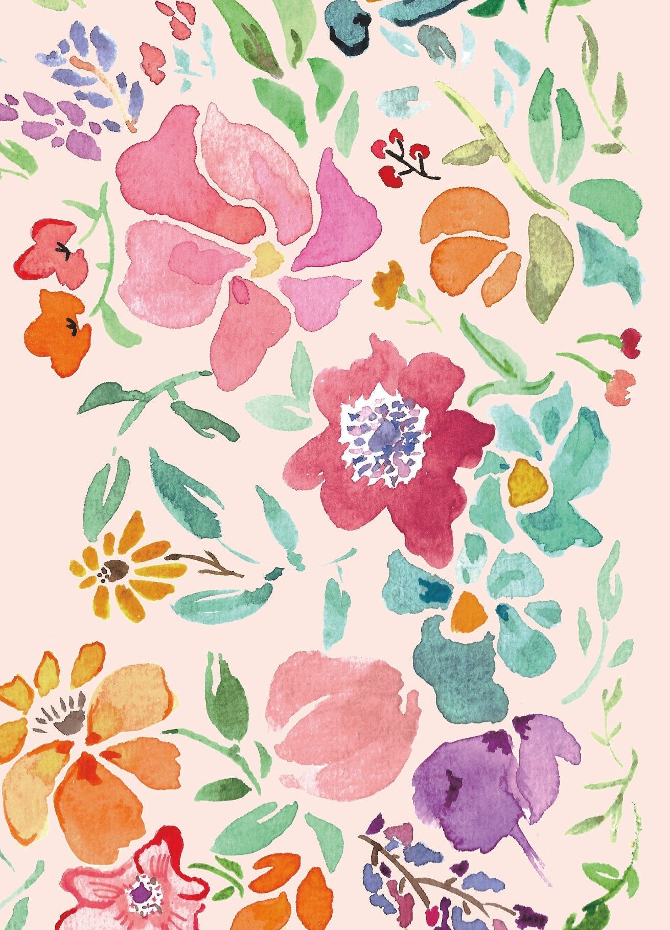 メッセージカード - Flower