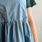 【受注生産】草木染めキャミソールワンピース　Mist＜霧＞