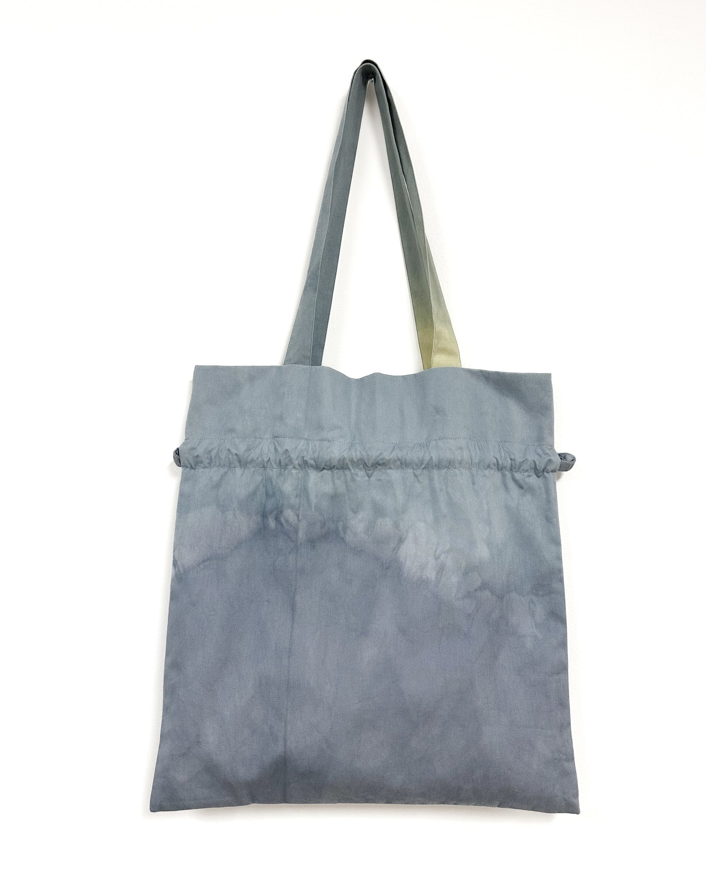 Lapis Lazuli 草木染め巾着バッグ