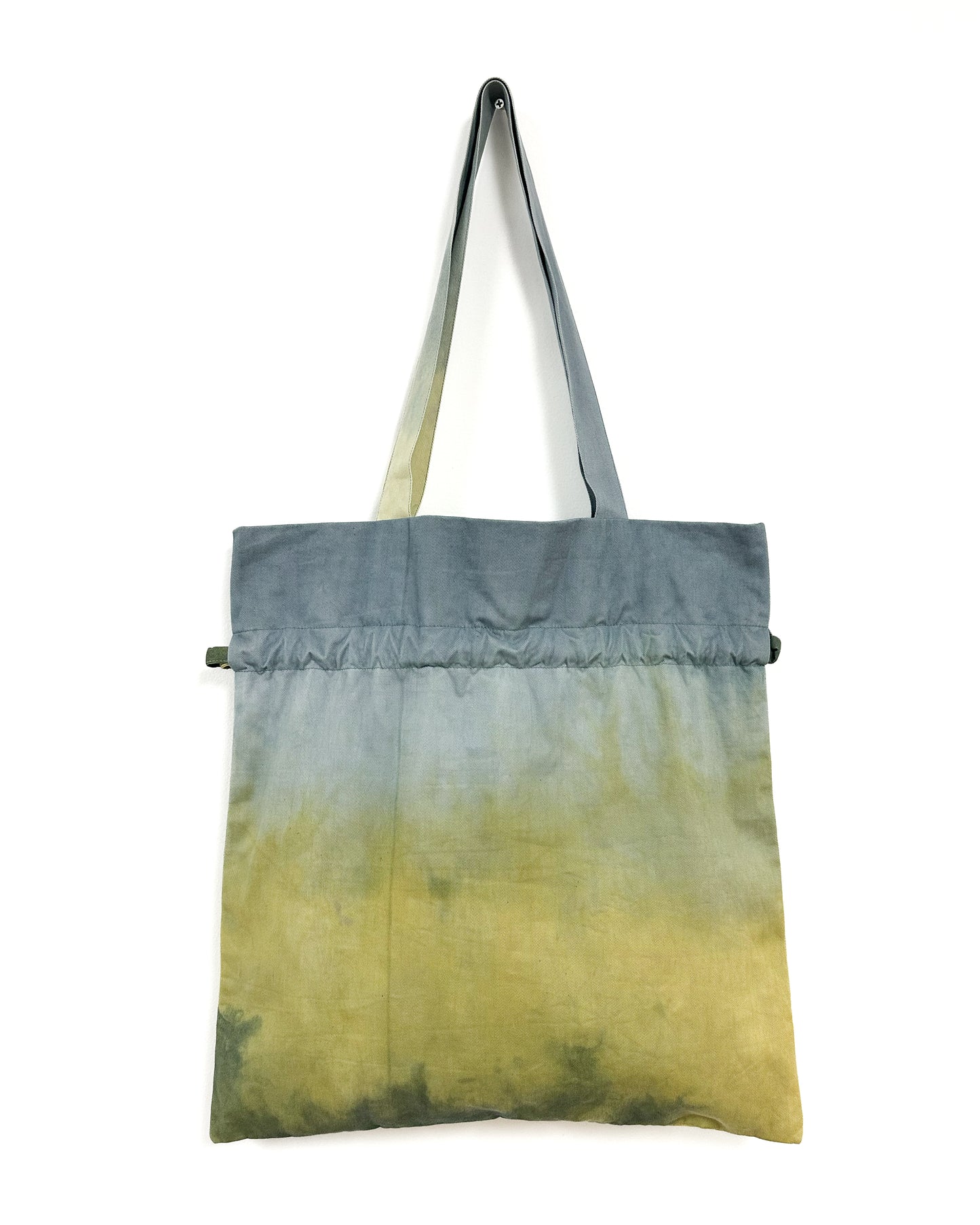 Moegi 草木染め巾着バッグ