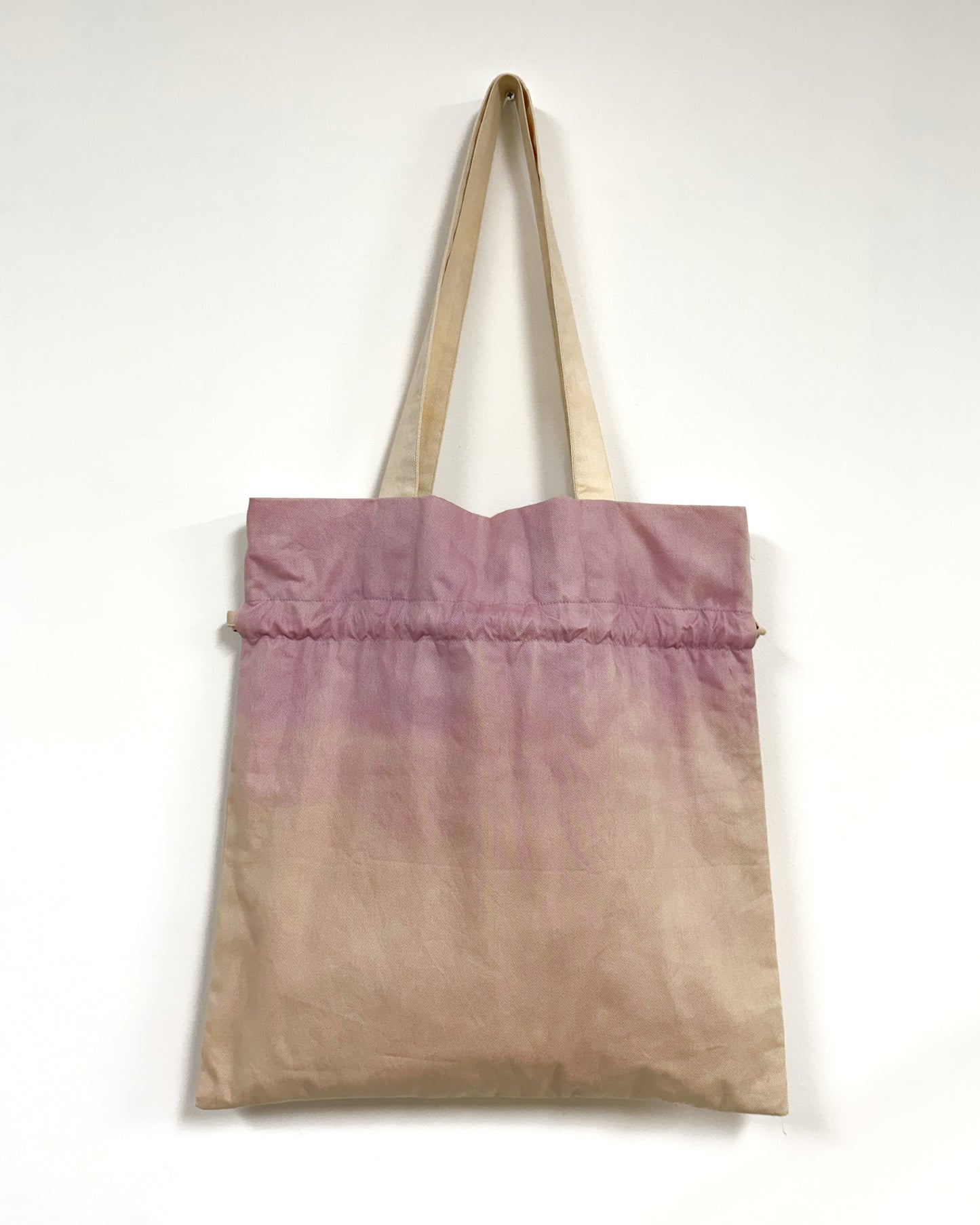 Orseille 草木染め巾着バッグ