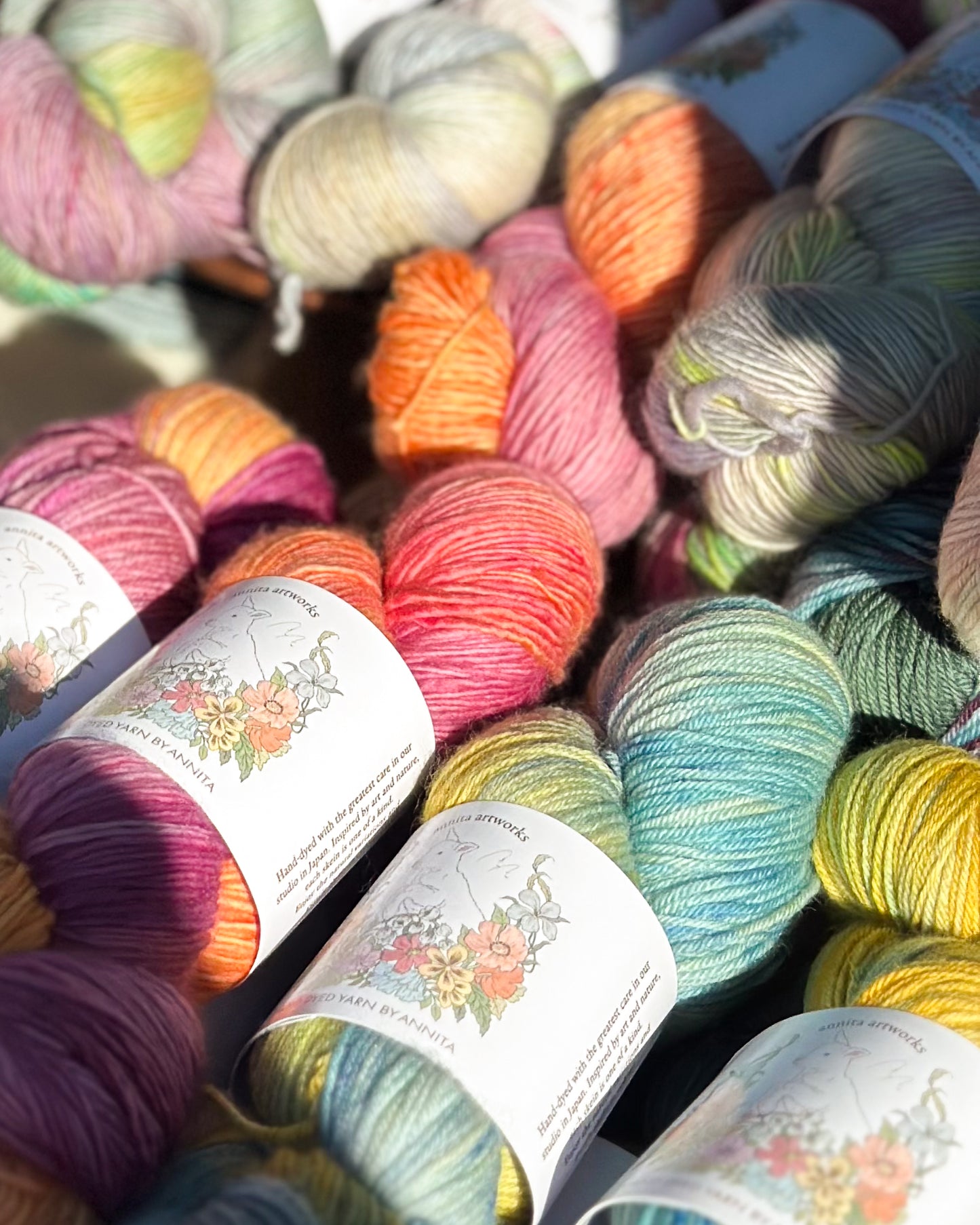 毛糸染めワークショップ　¥9,900【現地決済】