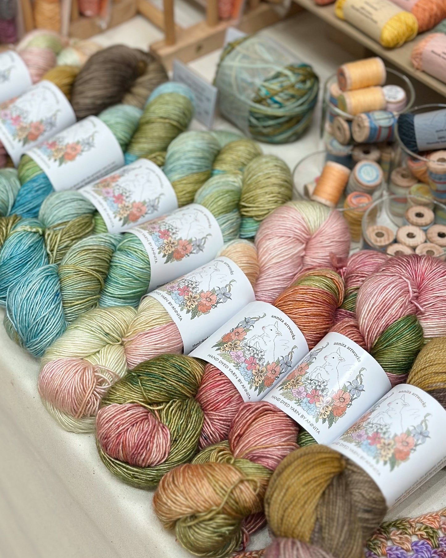 毛糸染めワークショップ　¥9,900【現地決済】