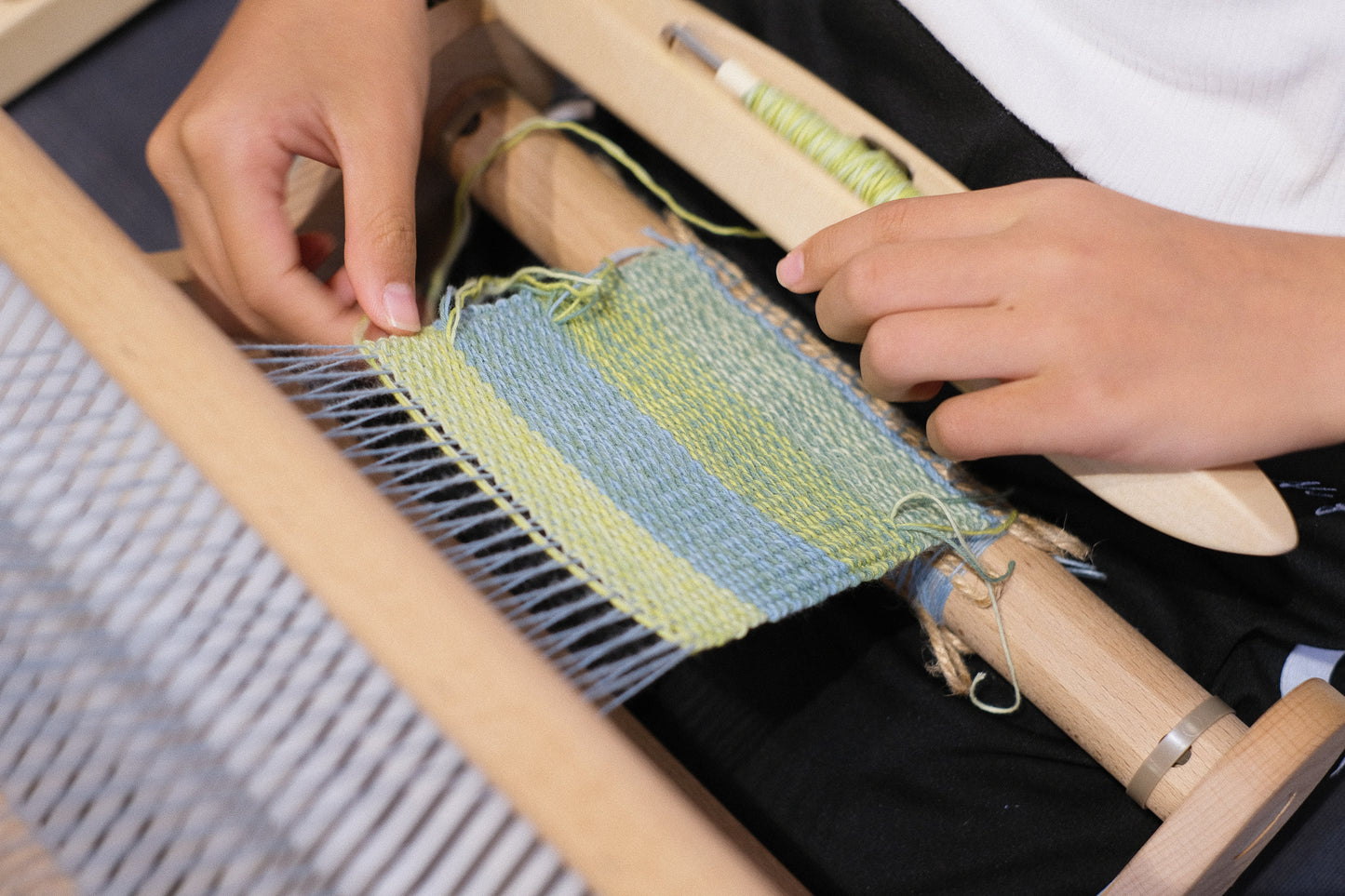 ワークショップ【卓上織り機を使ってコースターを作ろう】　¥5,500【現地決済】