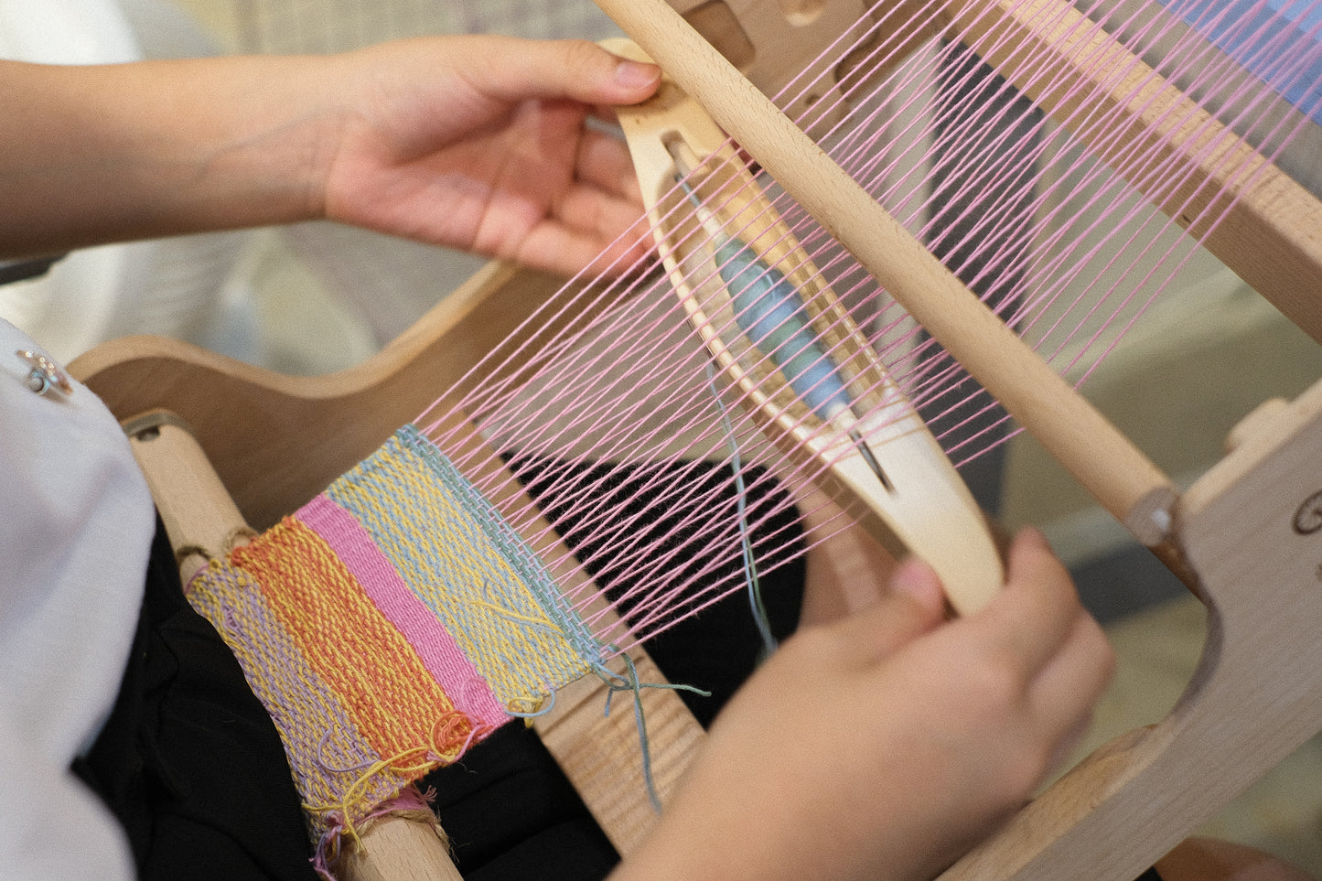 ワークショップ【卓上織り機を使ってコースターを作ろう】　¥5,500【現地決済】