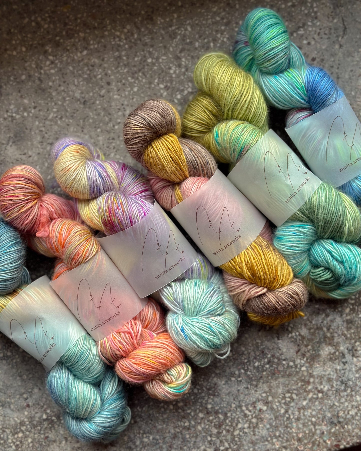 Merino Singles 風に揺れるライラック - Swaying Lilac