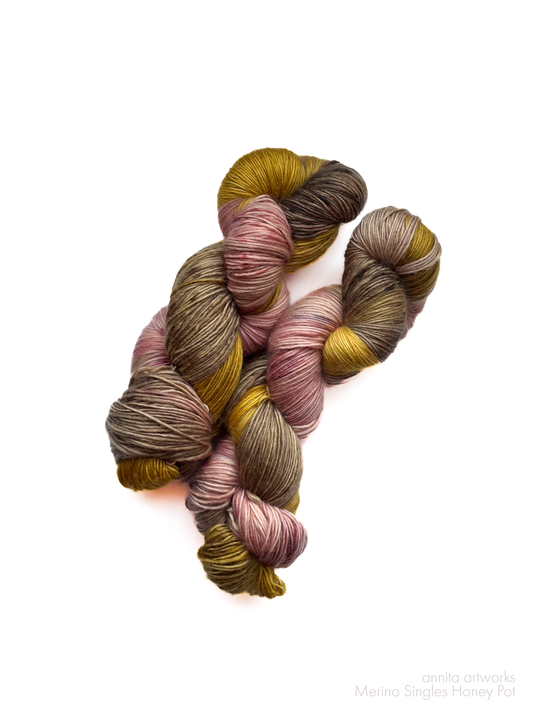 Merino Singles はちみつの壺 - Honey Pot