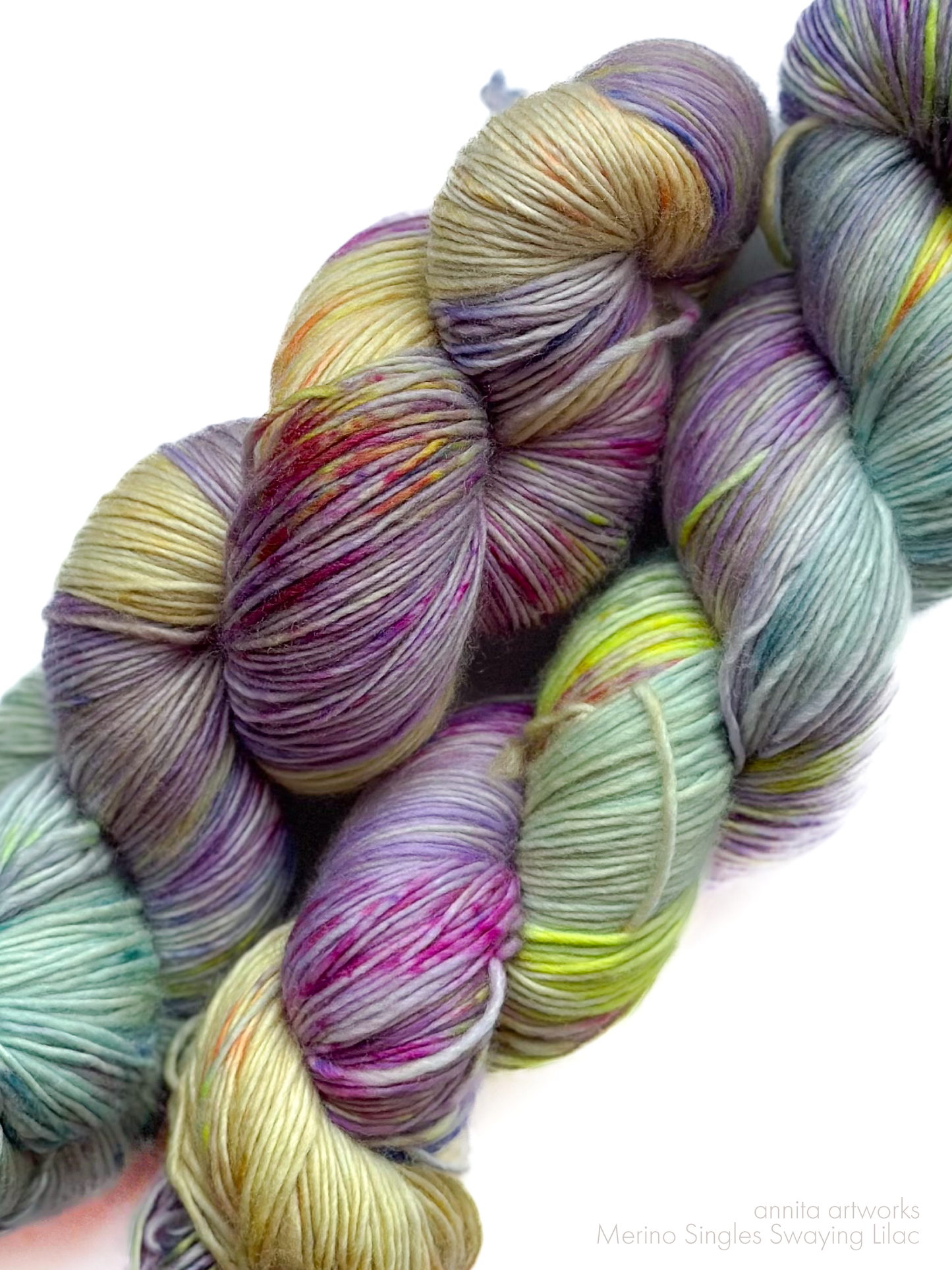 Merino Singles 風に揺れるライラック - Swaying Lilac